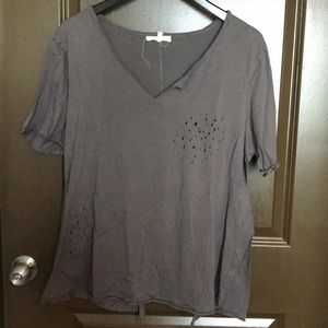 Gilded Intent gray tee